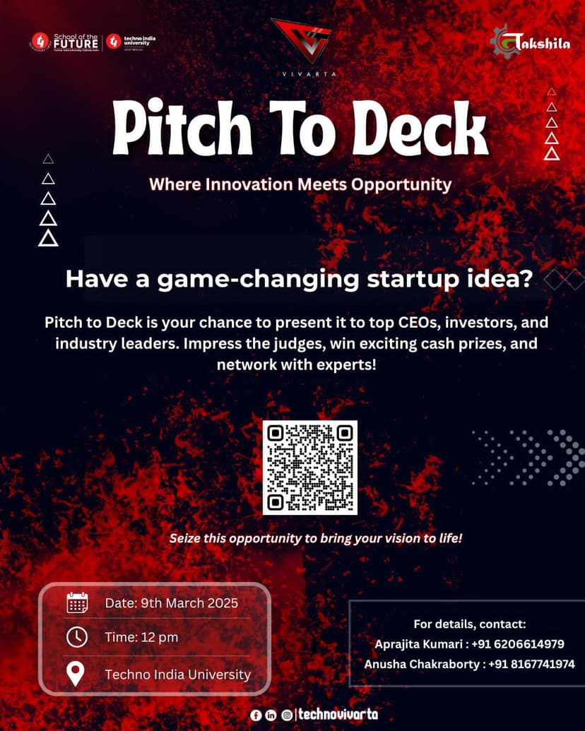 Pitch to Deck: Turn Ideas into Investments!
