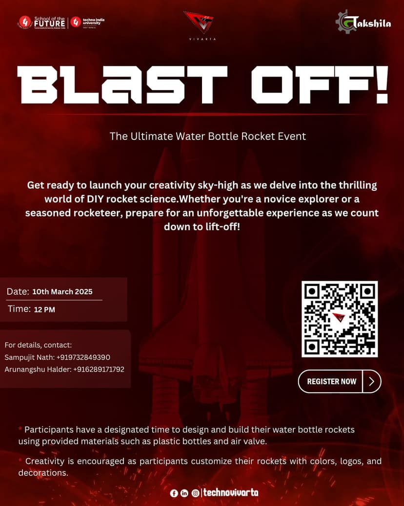Blast Off! The Ultimate Water Bottle Rocket Event