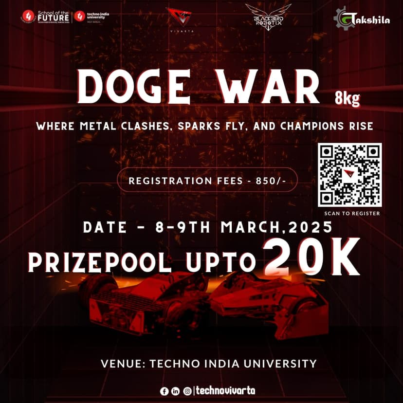 DOGE WAR: Forged in Steel, Tested in Battle! ⚔🔥(8 kg)